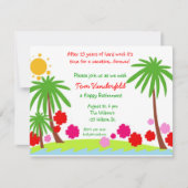 Vacature voor de uitnodiging van de Partij voor Pe (Voorkant)