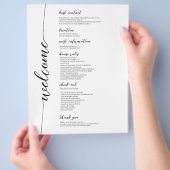 Vacature Welkomstregels voor woningen Flyer (Hand)