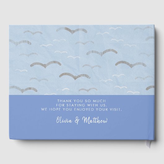 Vacature zeegras gastenboek (Achterkant)