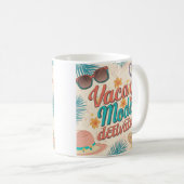 Vacaturemodus Geactiveerde zomervibes Koffiemok (Voorkant rechts)