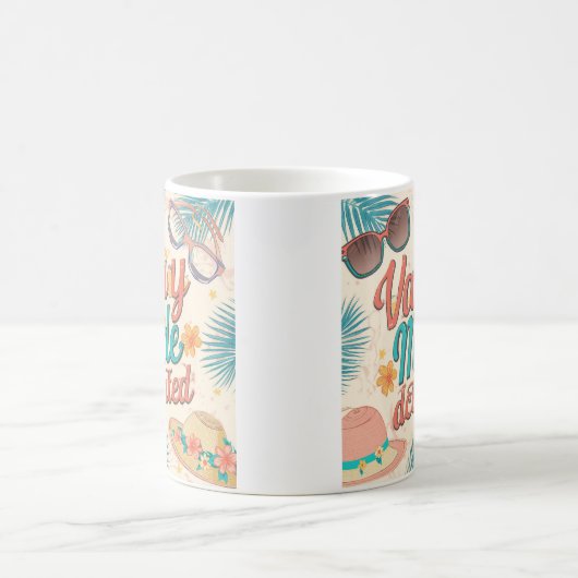 Vacaturemodus Geactiveerde zomervibes Koffiemok (Center)