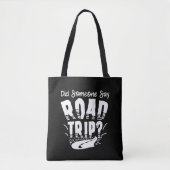 Vacatures over de weg tote bag (Voorkant)