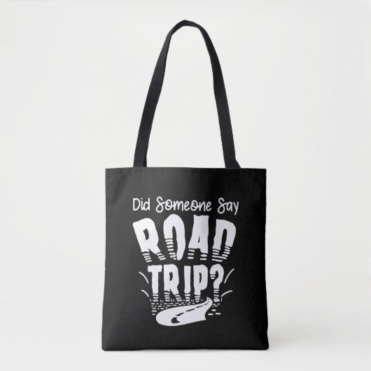 Vacatures over de weg tote bag (Voorkant)