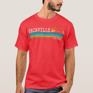 Vacaville California State Beer Retro Sunset T-shirt