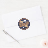 Vacaville, Californië Ronde Sticker (Envelop)