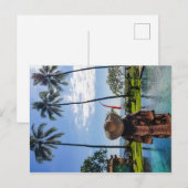 Vacay de hele dag briefkaart (Voorkant / Achterkant)