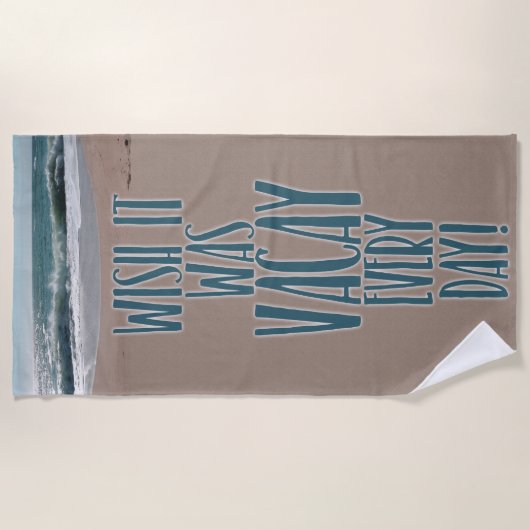 Vacay elke dag strandlaken (Voorkant)