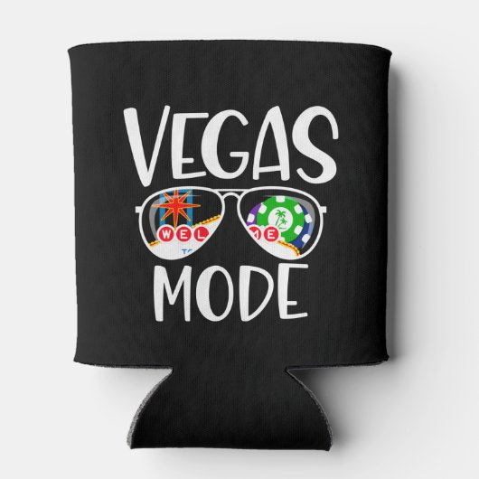 Vacay Las Vegas Trip Vegas Mode Vegas Vacation Blikjeskoeler (Achterkant)