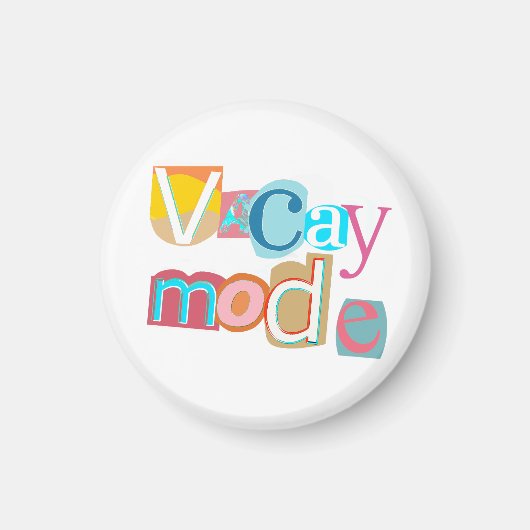 Vacay Magneet (Voorkant)