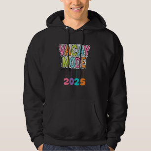 Vacay Mode 2025 Tropische Strand Vakantie Matching Hoodie