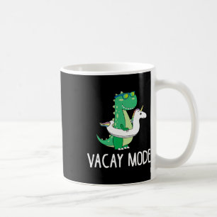 Vacay Mode Cute Dinosaur T Shirt Funny Family Vaca Koffiemok
