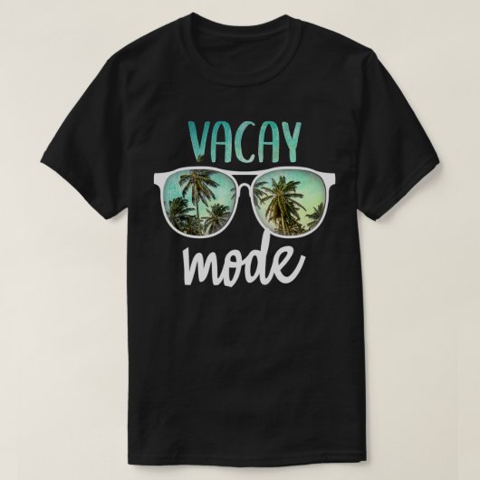 Vacay Mode Cute Vacation Summer Cruise Getaway T-shirt (Design voorkant)
