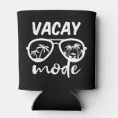 Vacay Mode II - Familie vakantie Blikjeskoeler (Achterkant)