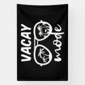 Vacay Mode II - Familie vakantie Spandoek (Verticaal)