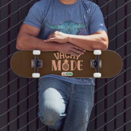 VACAY MODE OP grappige vakantie Persoonlijk Skateboard