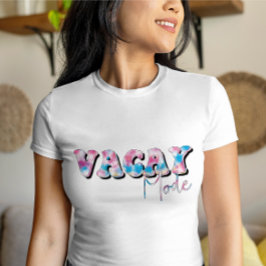 Vacay Mode Strand shirten, Zomervakantie T-shirt