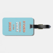 Vacay Mode, STRANDEN Bagagelabel (Achterkant horizontaal)