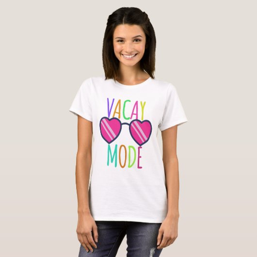 Vacay Mode T-Shirt (Voorkant volledig)
