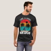 Vacay Mode Tijd om van San Lucas Retro te genieten T-shirt (Voorkant volledig)