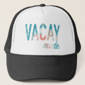 Vacay Mode Trucker Hat Pet (Voorkant)