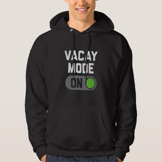 Vacay-modus Hoodie (Voorkant)