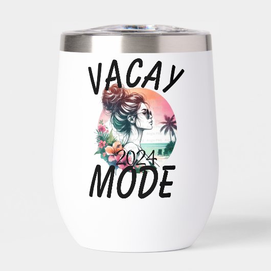 Vacay modus meisjes reis zomer (Voorkant)