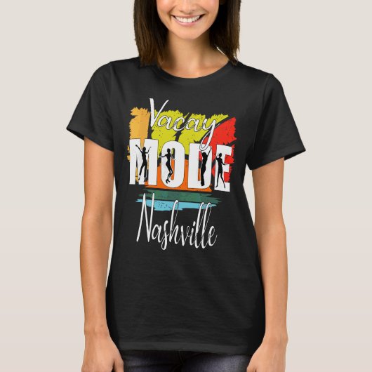Vacay-modus Nashville 1 T-shirt (Voorkant)