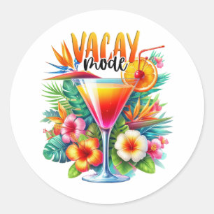 Vacay-modus sticker, Vakantie-modus stickers