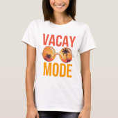 Vacay-modus T-shirt (Voorkant)