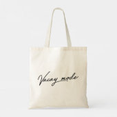 Vacay-modus Tote Bag (Achterkant)