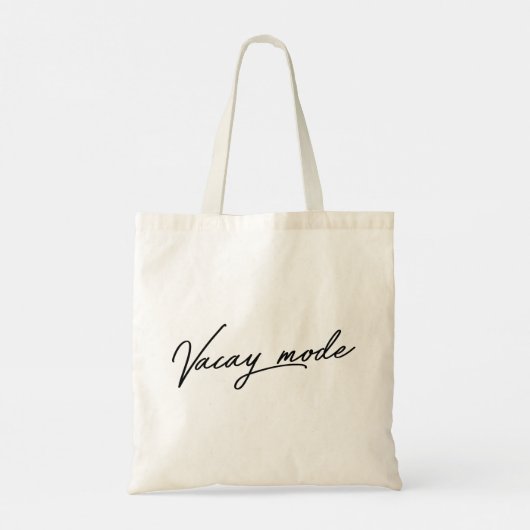 Vacay-modus Tote Bag (Achterkant)