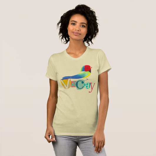 Vacay Rainbow T-shirt (Voorkant volledig)