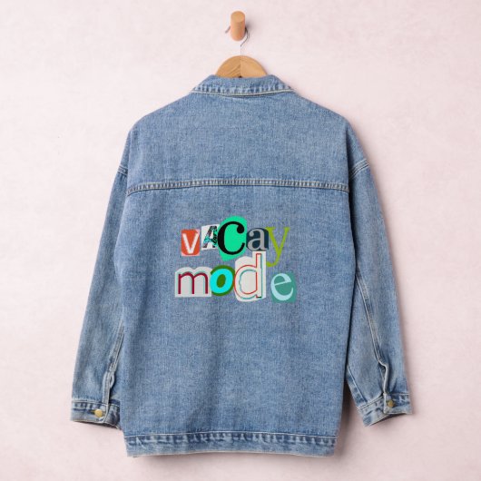 Vacay retro mode denim jacket (Hangar)