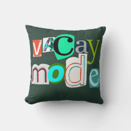 Vacay retro mode kussen