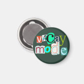 Vacay retro mode magneet (Voorkant / Achterkant)
