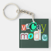 Vacay retro mode sleutelhanger (voorkant)