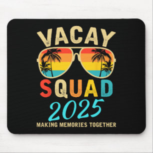 Vacay Squad 2025 Zomervakantie Familie Vrienden TR Muismat