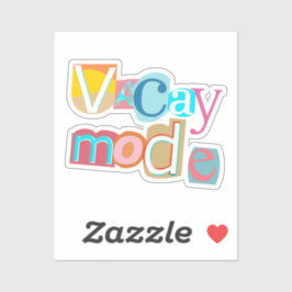 Vacay Summer Sticker