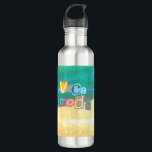 Vacay Summer Waterfles<br><div class="desc">Escape the everyday and embrace the laid-back vibes with our "Vacay Mode" water bottle. Whether you're hitting the beach, exploring a new city, or simply unwinding at home, this stylish bottle keeps you refreshed and in a vacation state of mind. It's the perfect way to stay hydrated and relaxed, no...</div>