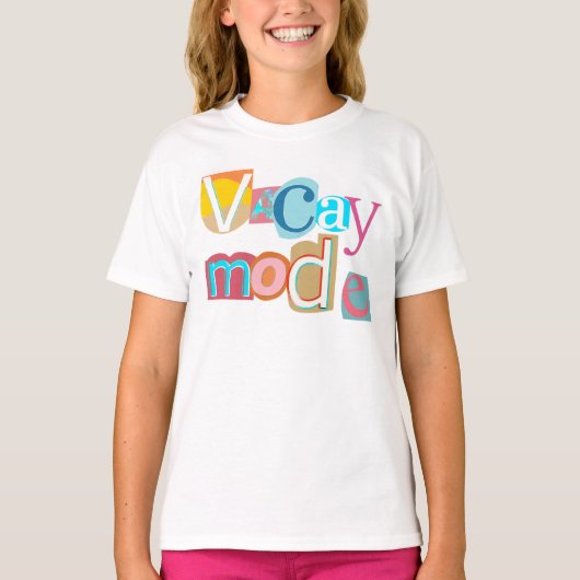 Vacay T-shirt (Voorkant)
