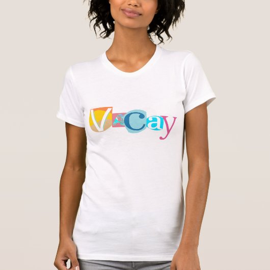 Vacay T-shirt (Voorkant)