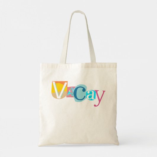 Vacay Tote Bag (Achterkant)