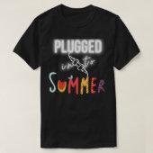 Vacay Tropical Good Vibes Summer Trip T Pluged F T-shirt (Design voorkant)