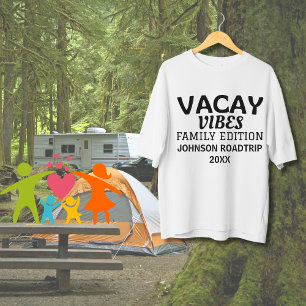 Vacay Vibes Familie Editie Familie Reünie Roadtrip T-shirt