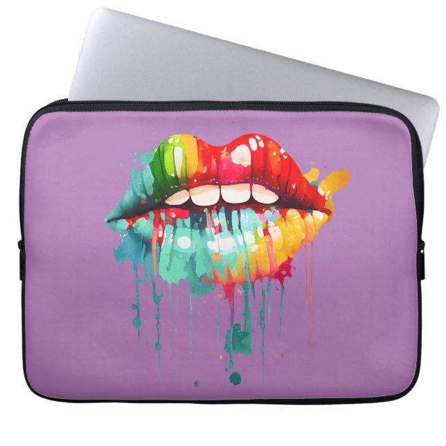Vacay Vibes Laptop Sleeve (Voorkant)