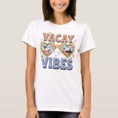 Vacay Vibes, Strand shirten, Zomervakantie T-shirt (Voorkant)