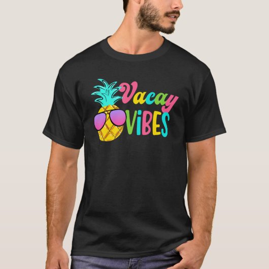 Vacay Vibes T-shirt (Voorkant)