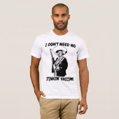 VACCIN I HEEFT GEEN STINKIN NODIG ANTI VAX T-SHIRT (Voorkant volledig)