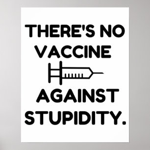 Vaccin tegen stollingsgraad poster