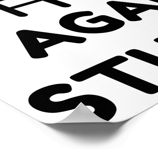 Vaccin tegen stollingsgraad poster (Hoek)